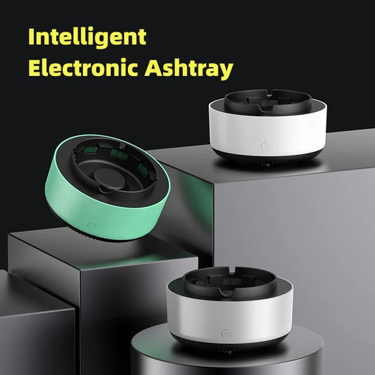 Portable Automatic Anion Air Purifier Ashtray for Smoke Removal in Cars